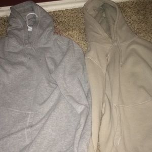2 Basic Hoodies